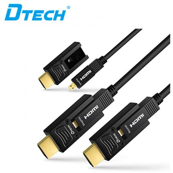 más vendido dtech dt-h311 hdmi mecanografiado-un cable de fibra de 16m