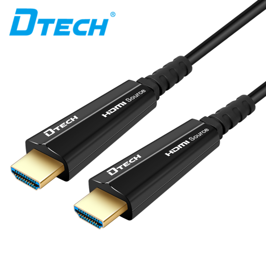 más vendido dtech dt-600 hdmi2.0 aoc cable de fibra yuv444 1m