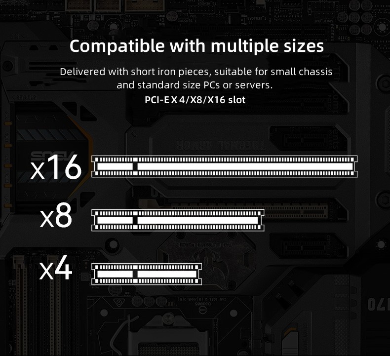 Tarjeta de expansión PCI-E a SATA3.0 de 4 puertos