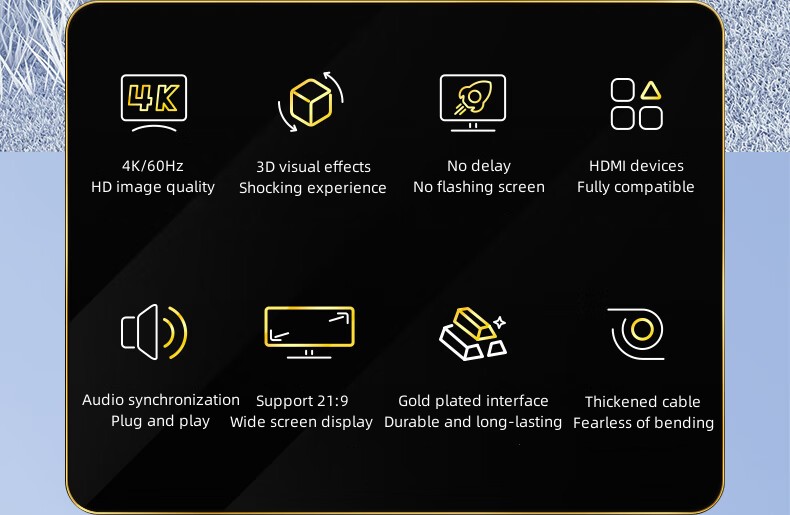 Cable HDMI 2.0 4K