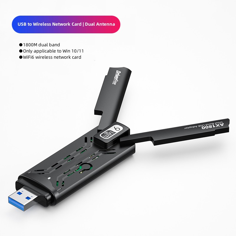 Adaptador USB de doble banda 1800M