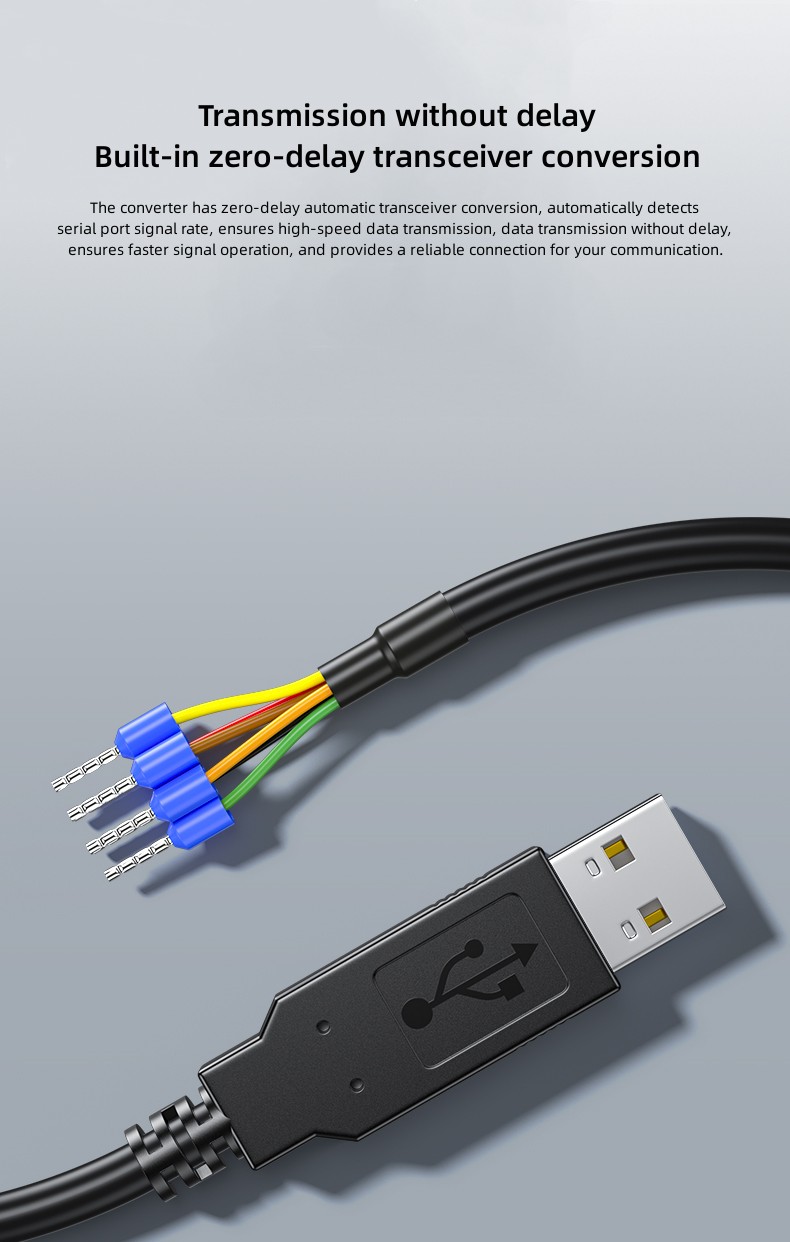 Cable terminal USB a RS485 serie 6P