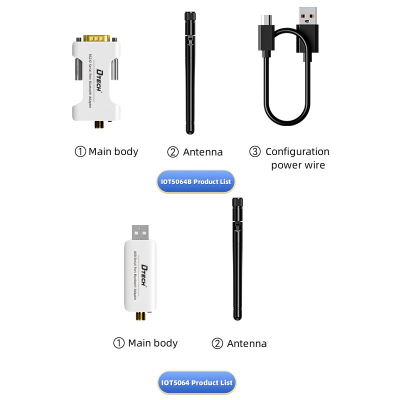 Adaptador BT de puerto serie USB