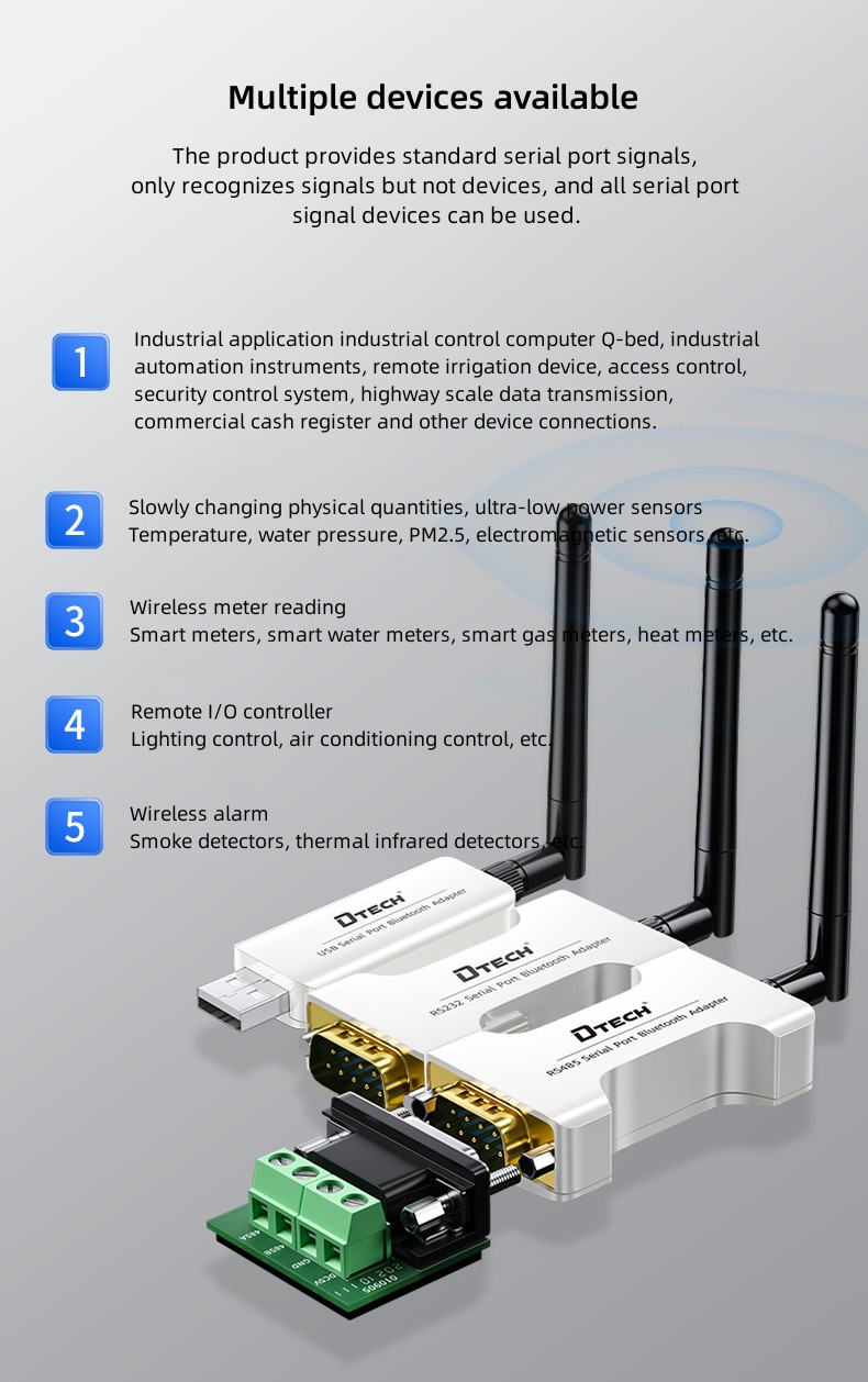 Adaptador BT de puerto serie USB