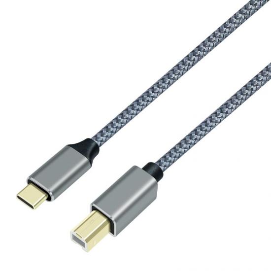 Cable de impresora USB C a USB B