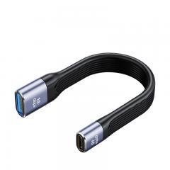 Cable multifuncional tipo C hembra a USB hembra