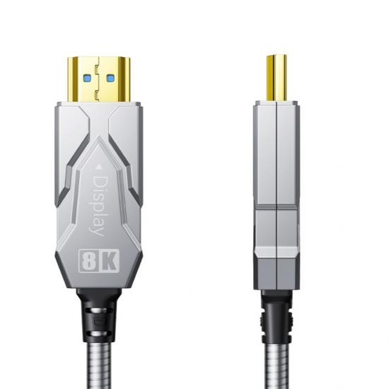 Cable de fibra óptica blindado HDMI 8K