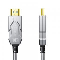 8K HDMI Armored Fiber Optic Cable