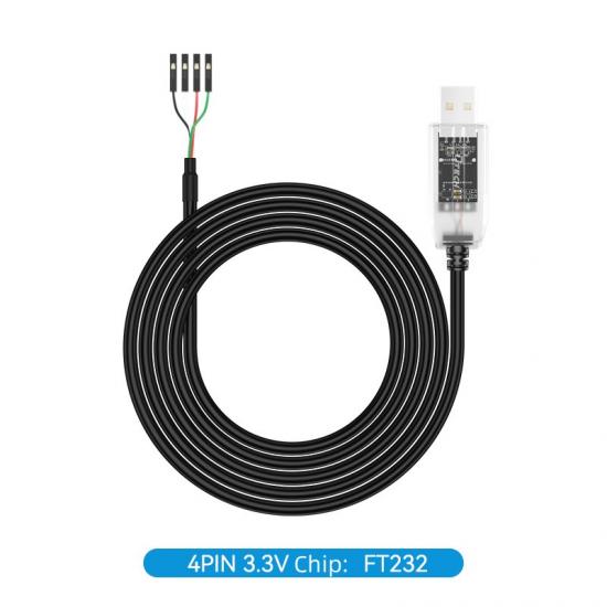 Cable serie USB a TTL 4P