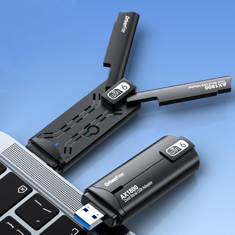 ¡Abriendo la era de las redes inalámbricas de alta velocidad, se lanza la tarjeta de red inalámbrica de doble banda de alta ganancia USB3.0 AX1800M!