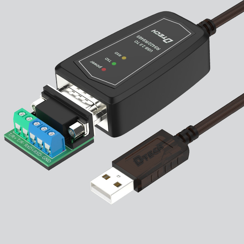 Convertidor universal DTECH USB 2.0 a RS422 RS485