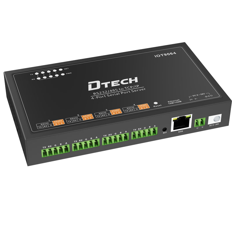 El servidor serie de DTech Ethernet abre una nueva era de comunicación industrial