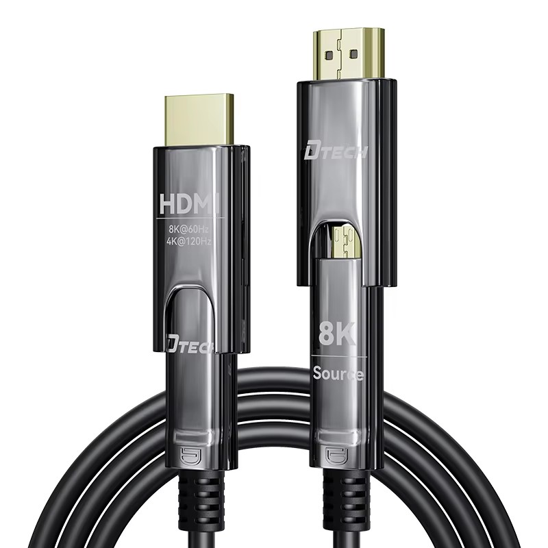 Cable de Fibra Óptica 8K HDMI 2.1 D-A