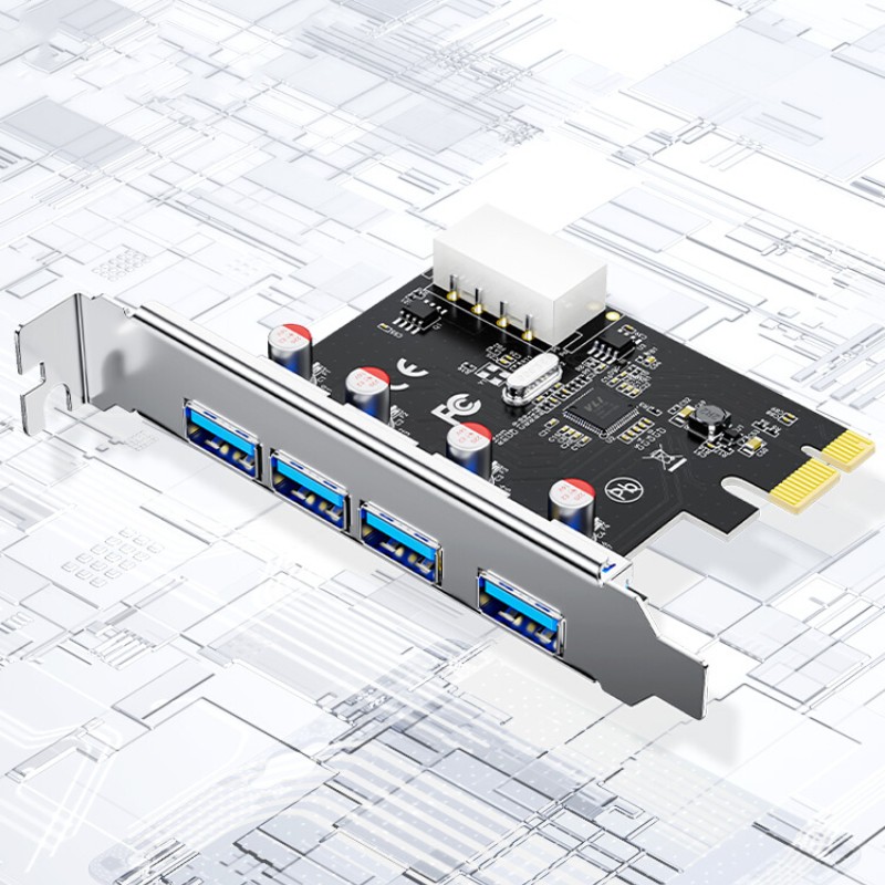 Benefits of PCI-E to 4 Port USB 3.0 Expansion Card!